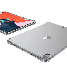 Claro transparente silicone tpu caso para ipad pro 11 polegada capa para ipad pro caso magro tablet capa para ipad pro 11 polegada(China)