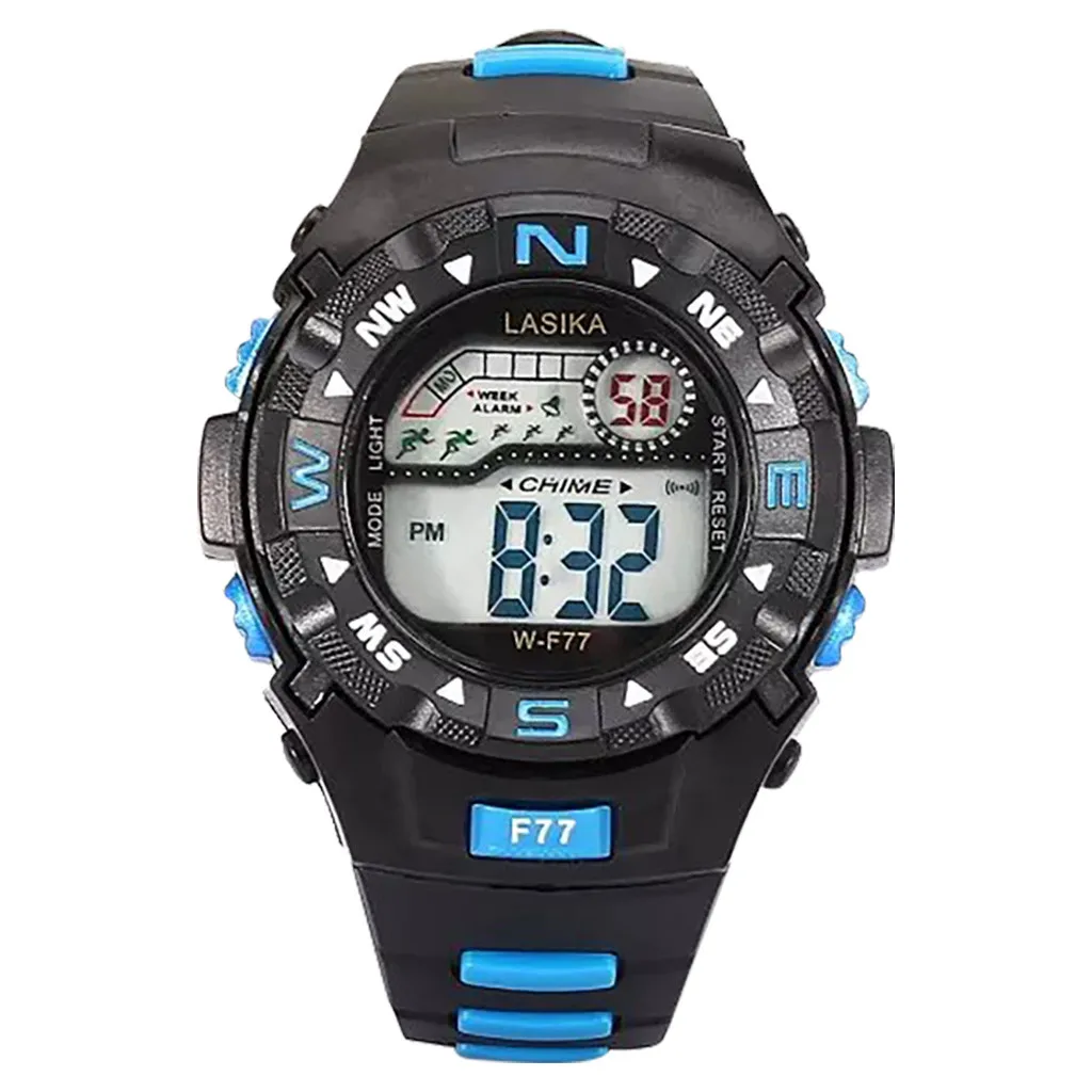 

SYNOKE Hot Children Watch Boys Life Waterproof Digital LED Sports Watch Kids Alarm Watch Gift reloj digital hombre 7.2