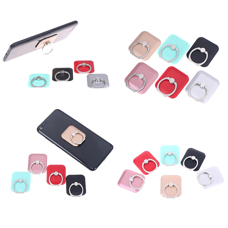 Square Finger Ring Mobile Phone Stand Holder For iPhone X 8 7 6 6S Plus Smart Phone For MP3 Car Mount Stand For Samsung Square Finger Ring Mobile Phone Stand Holder For iPhone X 8 7 6 6S Plus Smart Phone For MP3 Car Mount Stand For Samsung