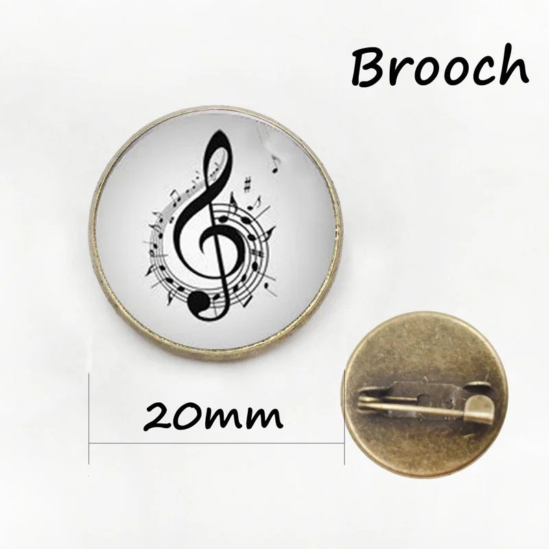 Wholesale for men wedding business brooches symphony music note pins