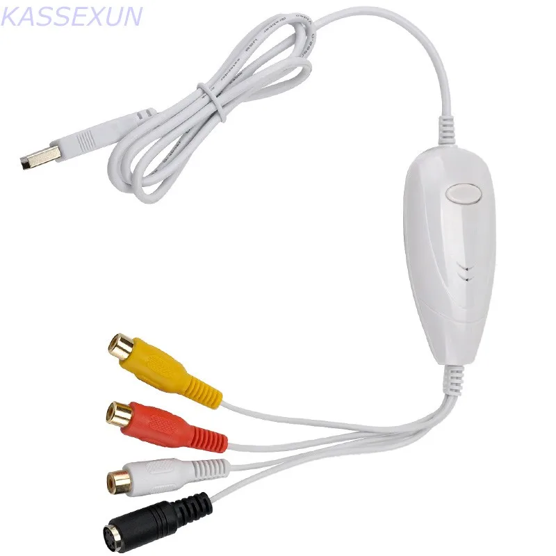 

2017 new audio video capture converter card for windows&mac, convert analog tv video audio to digital save in pc, Free shipping