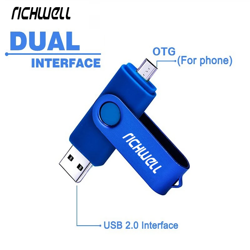 

USB Flash Drive 64GB OTG Pen Drive High Speed 128GB Flash Drive External Storage Memory Stick 32GB 16GB USB Stick Pendrive