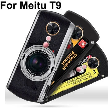 Перейти на Алиэкспресс и купить 6,01 дюймсиликоновый чехол для Meitu T9, чехол, задняя крышка, Ретро стиль, мягкий чехол для телефона Meitu T9 T 9 MP1718, защитный чехол
