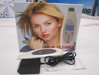 

1Pc Portable Ultrasonic Facial Cleaner Face Care Tool LCD Digital Acne Removal Skin Cleaning Spa Beauty LW006