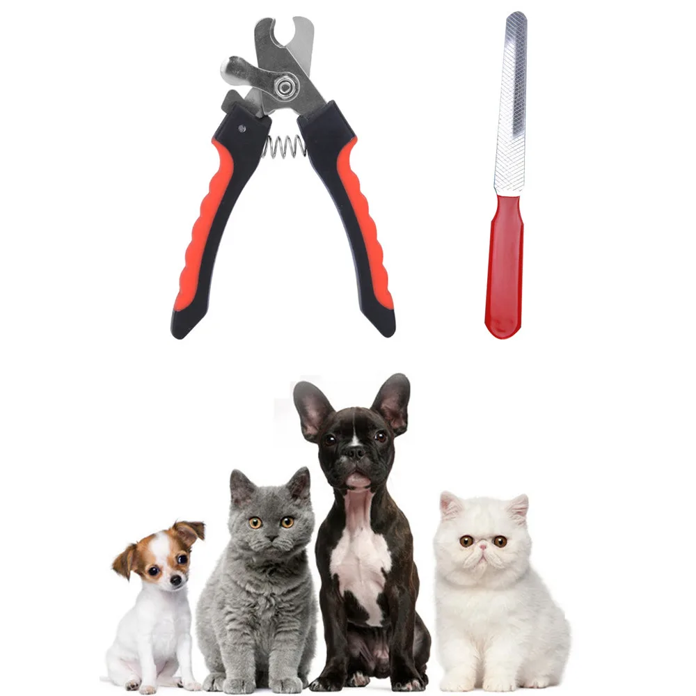 

Pet Dog Puppy Cat Claw Nail File Trimmer Pliers Scissors Clippers Safe Tool Pets Dogs Cats Toys Acessorios Suppliers Hot Selling