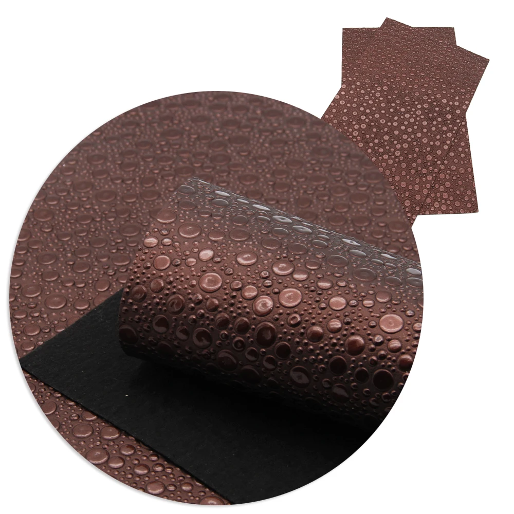 David accessories 20*34 см dot искусственной искусственная кожа бант для волос для художественного оформления ногтей, ручная работа ремесел 1 шт, 1Yc4252 - Цвет: 1068432014
