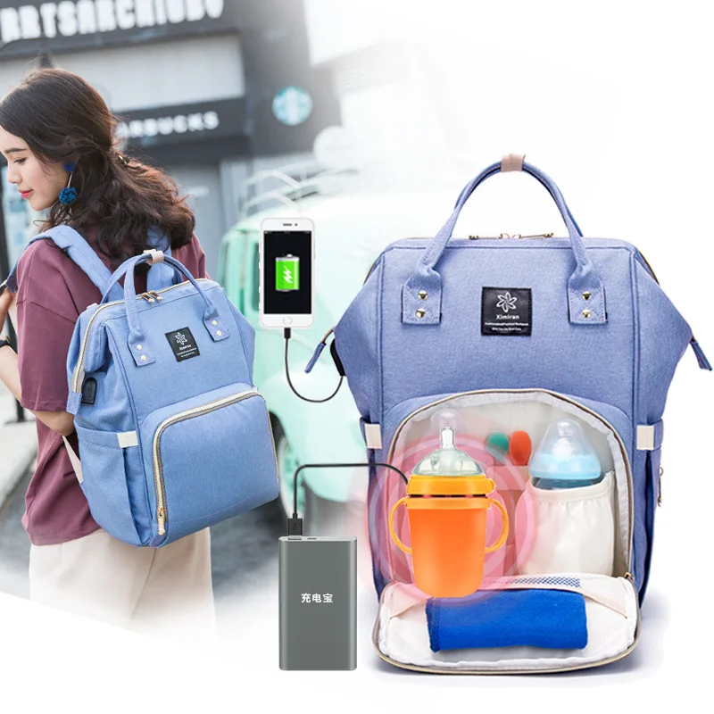 

2019 new waterproof large-capacity Mummy bag multi-function multi-color optional