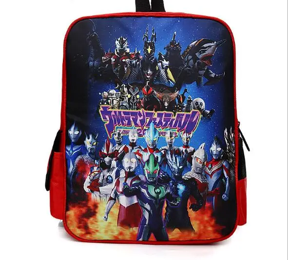 

13-inch Mochila Kids Bags 3D Children School Bags Ultraman Cartoon Backpack Mochila Infantile Nursery School Kids Bag