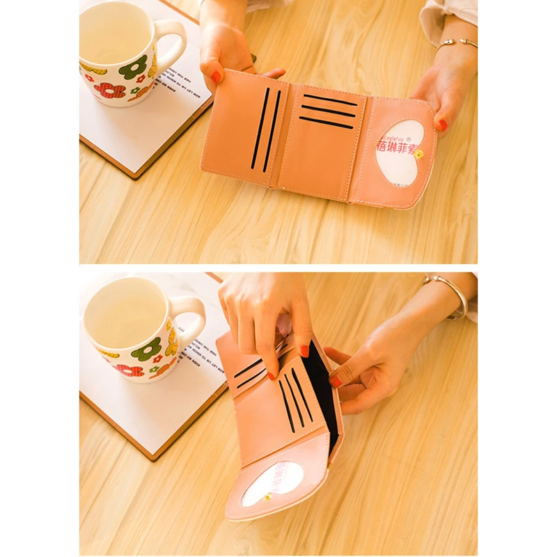 Women Lady Girl Cute Mini Wallet Elegant Card Holder Coin Purse Small PU Leather Clutch Handbag Fashion Lovely Money Bag Women Lady Girl Cute Mini Wallet Elegant Card Holder Coin Purse Small PU Leather Clutch Handbag Fashion Lovely Money Bag