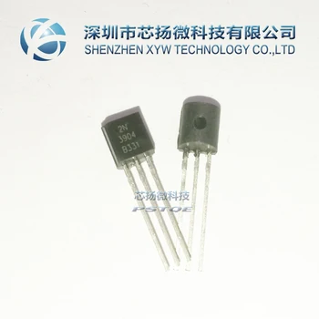 

PSTQE NEW 100pcs 2N3904 in-line triode transistor NPN General TO-92 free shipping