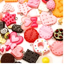 50 шт. Ожерелье Подвески ожерелье еда кулон для DIY серьги украшения женщина ювелирные изделия брелок