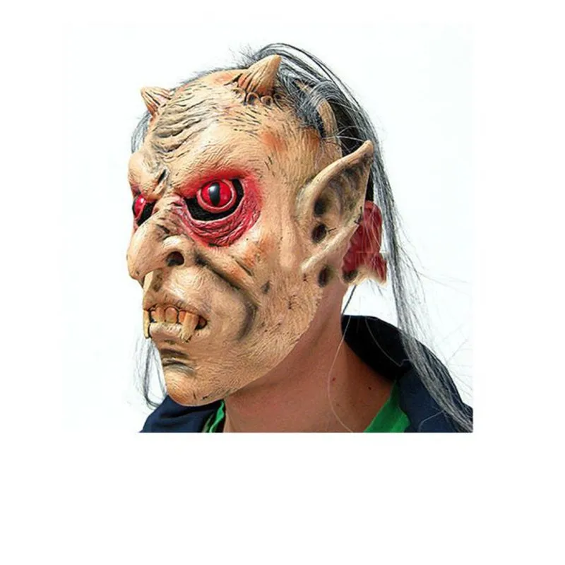 

Bloody Bane Alien Full Face Horror Halloween Latex Mask Venetian masquerade Realistic silicone Horror Devil Ghoul masks for men