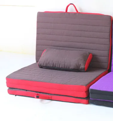 Влагостойкая Подушка/складная кровать для спальни, гостиной, современная мебель для офиса, для сиесты, кемпинга, студентов, спящих, коврик для йоги - Цвет: color 1