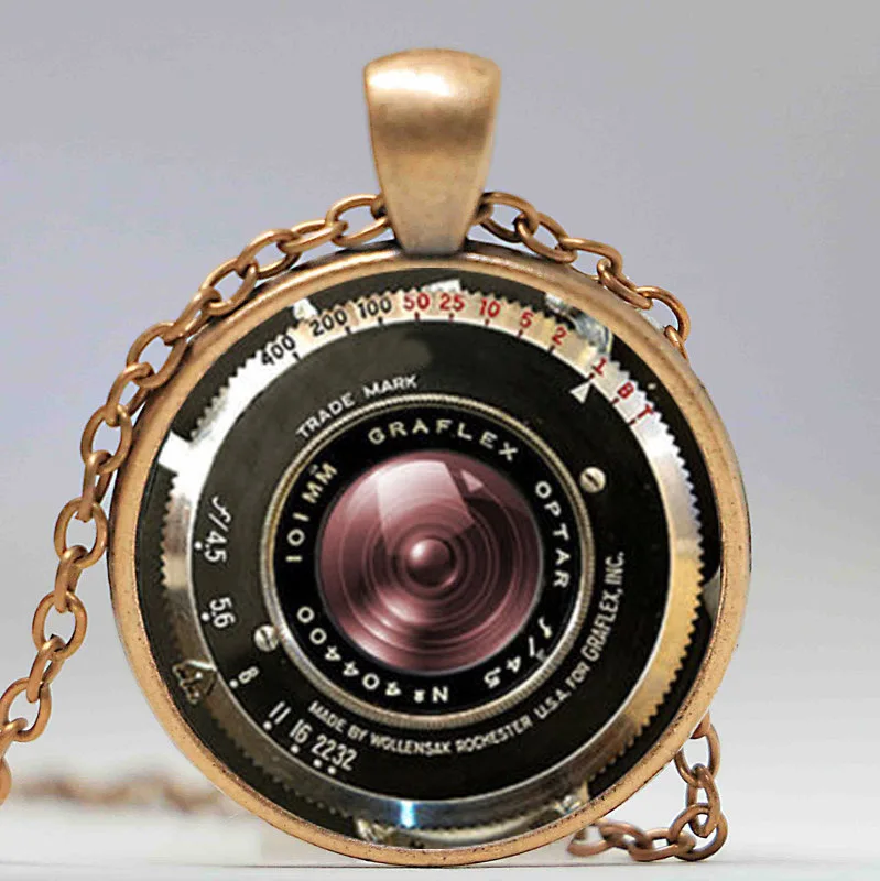 Винтажное ожерелье с подвеской в виде камеры под старину|black jewelry|vintage camera necklacecamera
