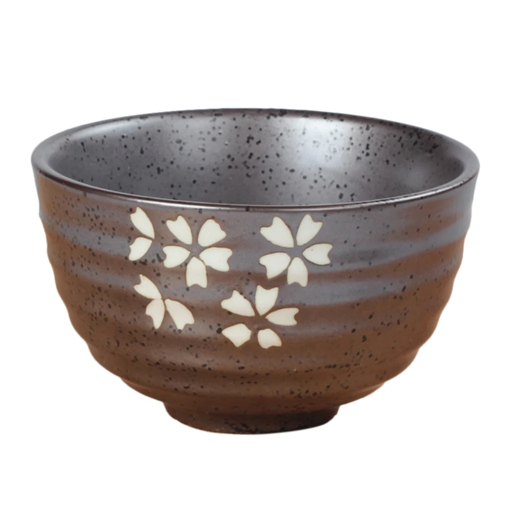 1Pack Traditional Matcha Tea Bowl Green Rice Dessert Ceramic Bowl Holder for Drinking Coffee Tea Eating Meal New Hot Sale