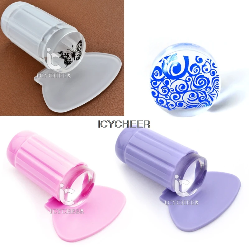 

ICYCHEER 1pcs Nail Stamper Tool Nail Art Stamping Scraper Gel Polish Printing Manicure DIY