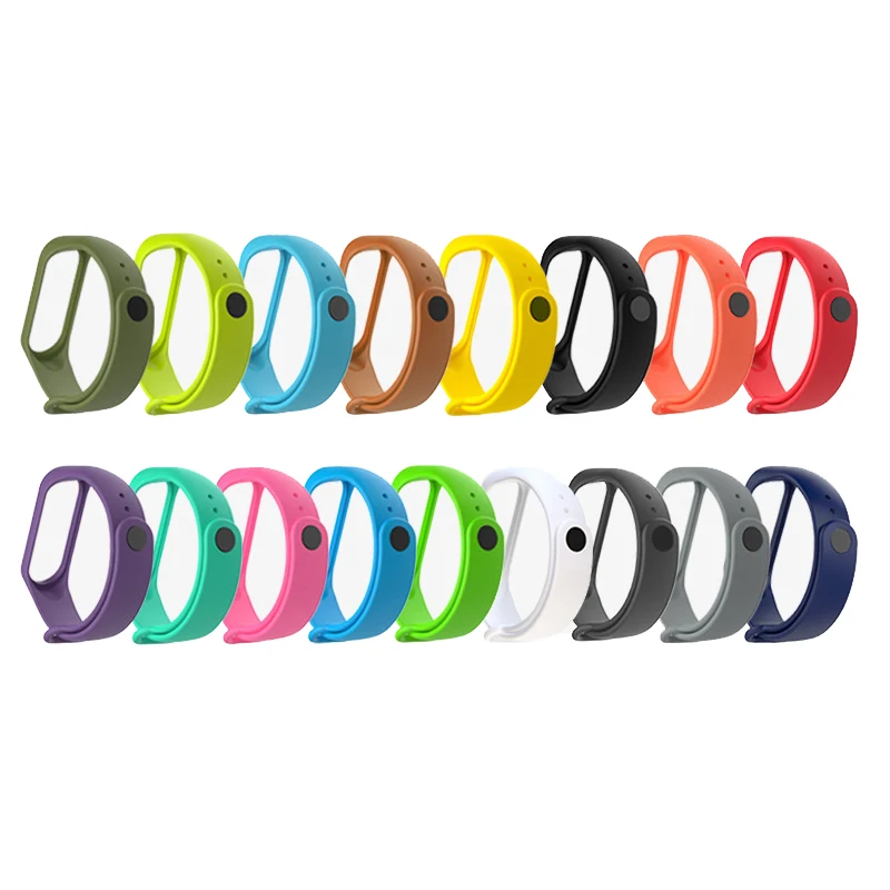 

Replacement Starp for Mi Band 4 Colorful Watch Bands for Xiaomi Miband 4 New Sport Silicone Strap for Xiaomi Mi Band 4 band