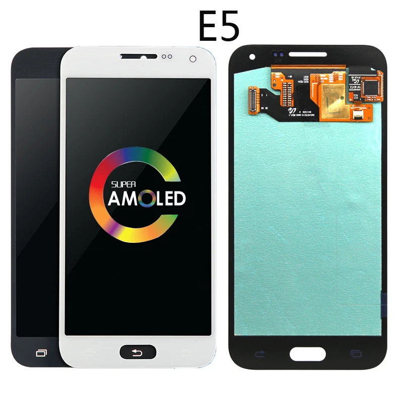 

Original OLED TFT Lcd For Samsung Galaxy E5 Lcd E500 E500M E500F E500H Display Touch screen digitizer Assembly