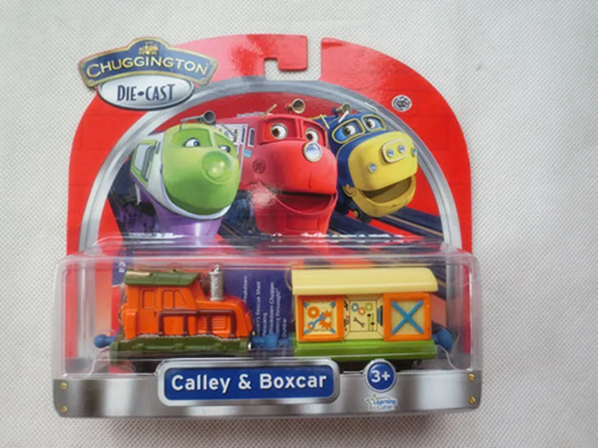 Поезда Takara Tomy Chuggington металлический Литая игрушечная машинка Calley & Box новинка