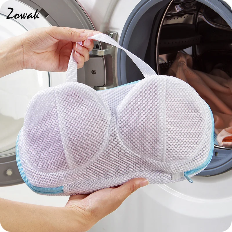 

Laundry Bag Underwear Zipper Bra Clothes Washing Protector Bag Home Delicates Wash Machine Mesh for Lingerie SocksTravel Storage