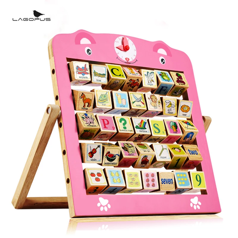 Baby Block font b Toys b font Double Faced Educational font b Toys b font Child