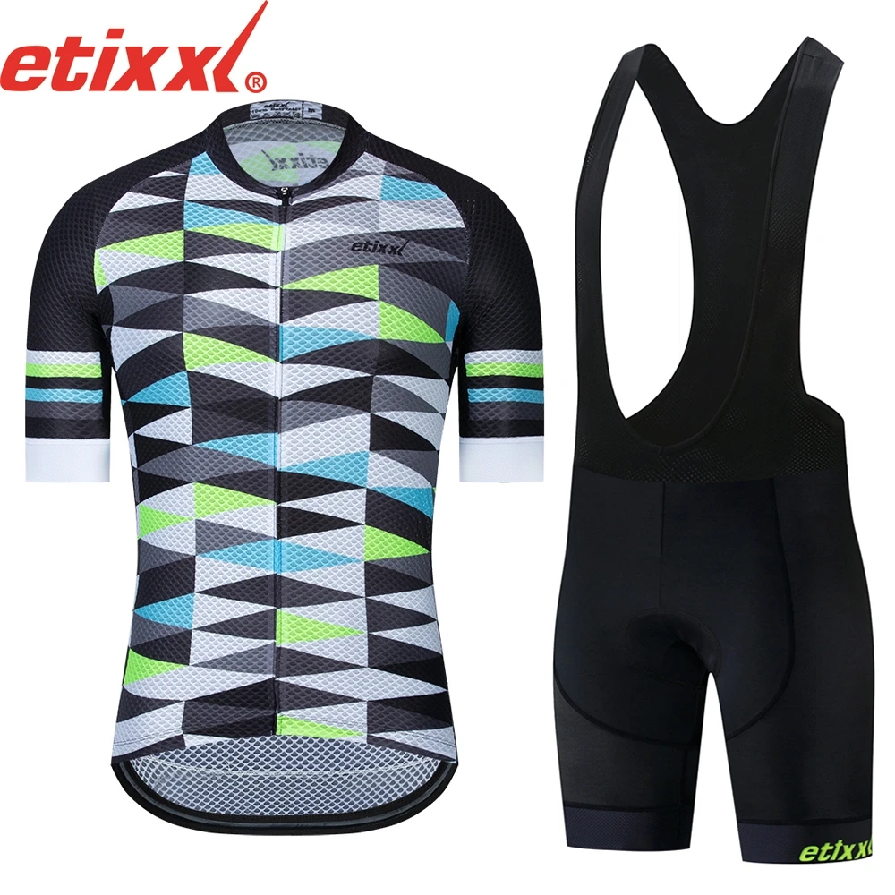 

2019 Cycling Jersey Set MTB Road Bicycle Clothing Breathable Mountain Bike Clothes Quick-Dry Cycling Set
