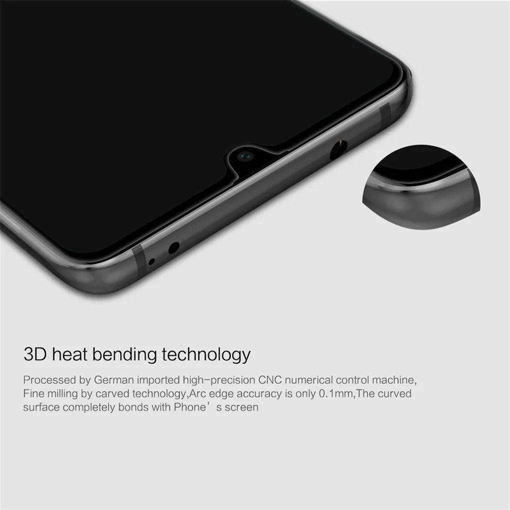 3D CP + Max стекло для Huawei Mate 20 Nillkin защита экрана кривая полное покрытие 9H Arc Премиум