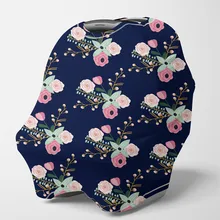 Накидка для кормящих мам многоцелевой шарф для кормления грудью-детские автомобильные чехлы для сидений, чехол для коляски, навес для сидений для мальчиков(темно-синий