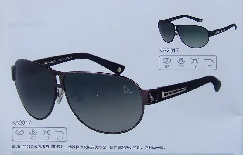 Australian kangaroo male sunglasses polarized sunglasses large