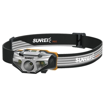 

SUNREX Ree LED Outdoor Headlamp Light Weight Motile Headlight IPX6 Waterproof 7 Modes Battery SOS Distress Sign For Hiking