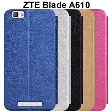 Zte A610 чехол zte Blade A610 чехол флип чехол ультра тонкий кожаный чехол Мягкая ТПУ подставка чехол для zte A610 Blade чехол A 610 fundas