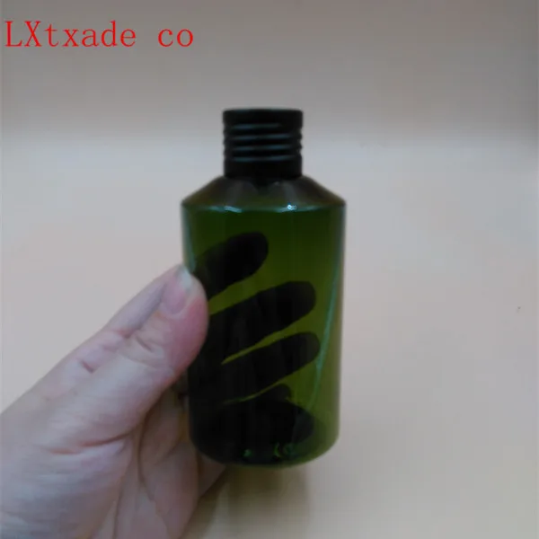 Frasco de Perfume Frete Grátis 200ml Verde Lucency Plástico Vazio Toner Adstringent Recipientes Cosméticos 50ml 100ml 150ml 6 Cheap Garrafas reutilizáveis