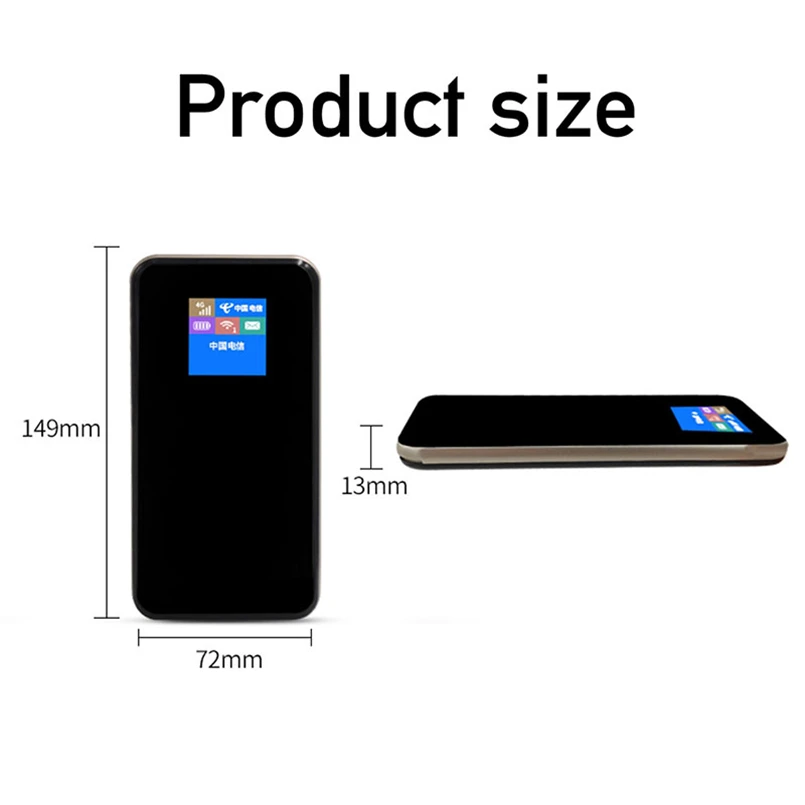  TIANJIE Unlocked 150Mbps Portable Power Bank Mifi 4G LTE Wifi Router Wireless Pocket WiFi Hotspot C