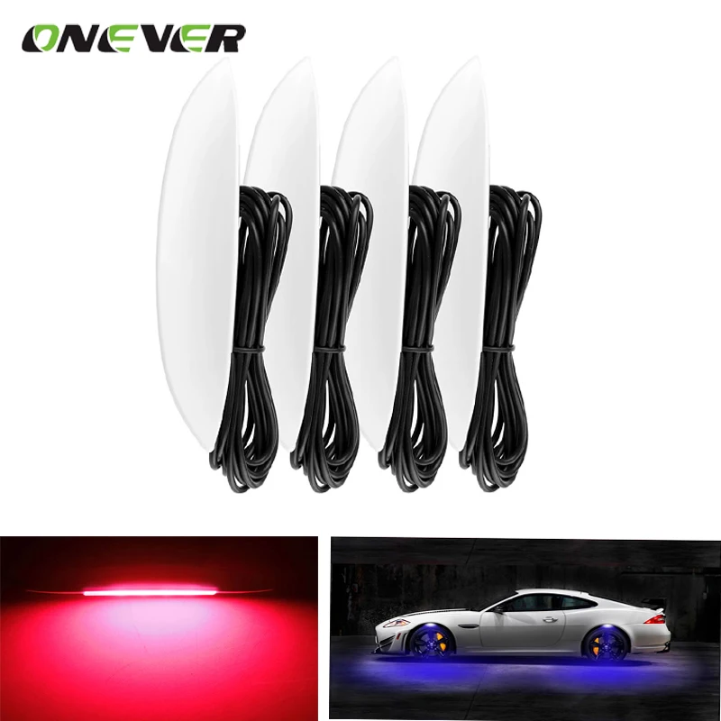 

4PCS Car Turn Break Light LED Wheel Lamp SMD 2835 LED Strip Lighting