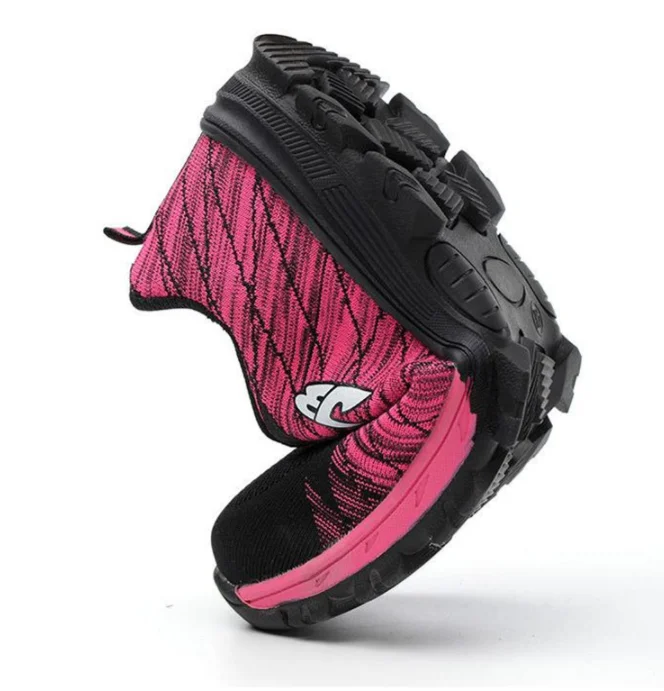 مقدم الحذاء الصلب النساء الرجال العمل والسلامة الأحذية الصلب منتصف الوحيد تأثير مقاومة لينة الذكور الأحذية أحذية خفيفة أنيقة الرجال أحذية ا...