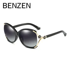 BENZEN Luxury Flower Sunglasses Women Brand Designer Female Polarized Sun Glasses Ladies Driving Glasses Shades With Box 6370