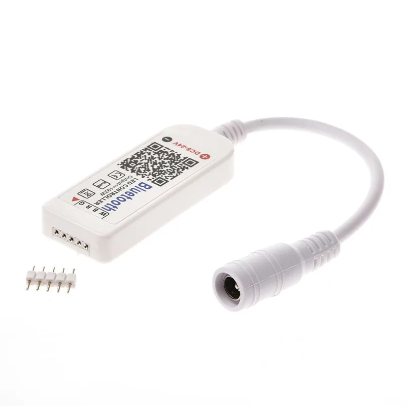 

DC12V LED Mini Bluetooth RGB RGBW Controller OS/Android Mobile Phone Wireless Lighting Controller For LED Strip Light RGB / RGBW