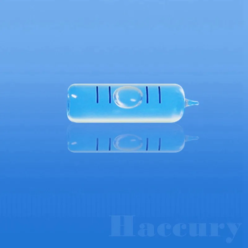

QASE Tube Spirit Level Bubble 6'/2mm Mini Glass Level ACCURACY 6'/2mm