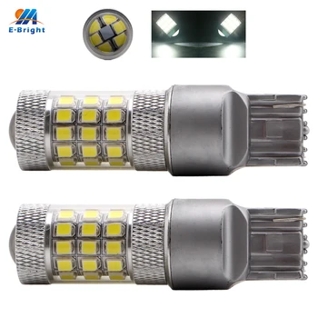 

Car Styling!! 1Piece T20 7443 7440 2835 42 SMD 42LEDs With Lens Car Bulb Led 12V 24V Turn Signal Light Brake Lamps Reverse Light