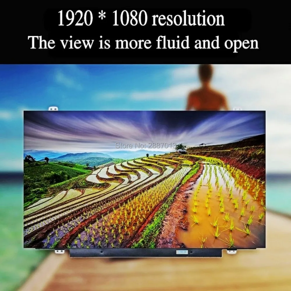 Экран для ноутбука saniter 15 6 дюйма hd 144 Гц с частотой передачи данных|ЖК-экран