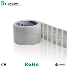2000 шт./упак. uhf пассивные rfid Стикеры EPC Global long range RFID метки для Костюмы логистики 74*23 мм