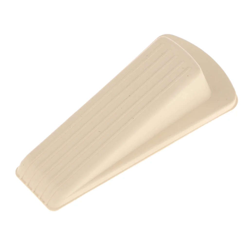 Rubberish Door Stop Doorstopper Interior Floor Doorstop Door Jammer Door Catcher Brown/Black/White