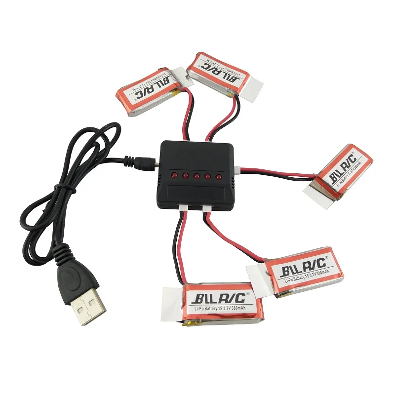 

Hubsan X4 H107C H107D X11C U816 RC Quadcopter 3.7V 380mah Battery + Charger Set BLL Spare Parts