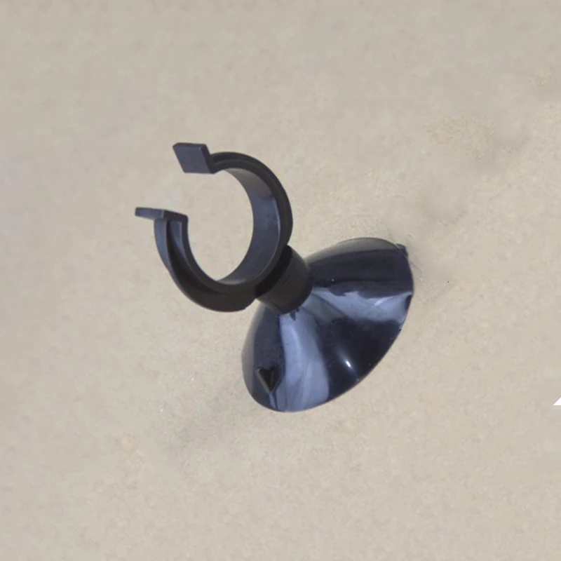 30mm ID U Type Plastic Pipe Clamp With Sucker For Aquarium Fish Tankin