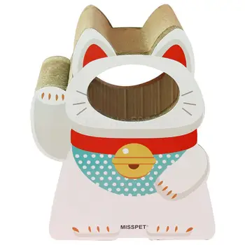 

Cat scratch board lucky cat corrugated paper cat toy claws cat house toy