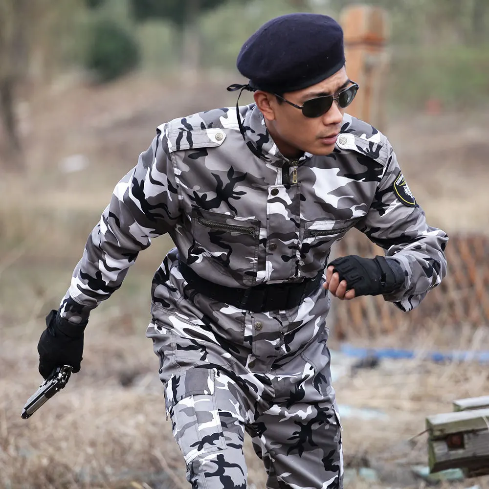 

2018 Spring Autumn special forces combat uniforms Camouflage suit Military Uniform High Quality Camouflage Sets,Jacket + Pants
