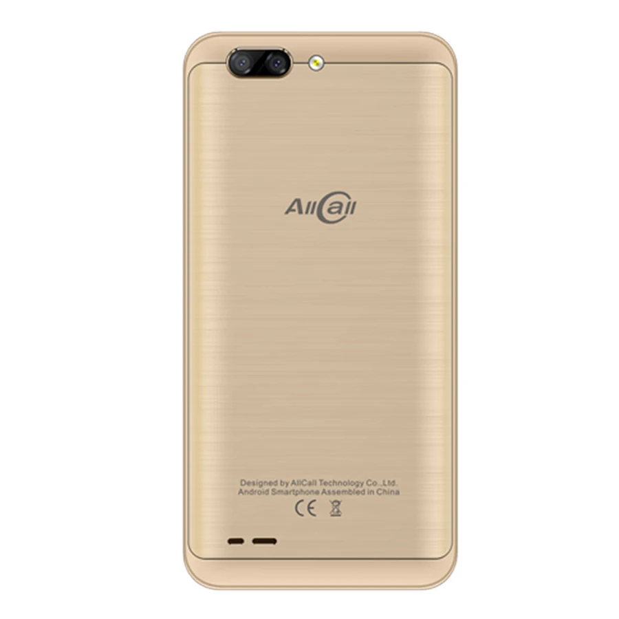 AllCall Atom Android 7.0 Mobile Phone MT6737 Quad Core 2100mAh 2GB+16GB 5.2'' Smartphone 8MP Dual Back Cameras 4G OTG Cellphone