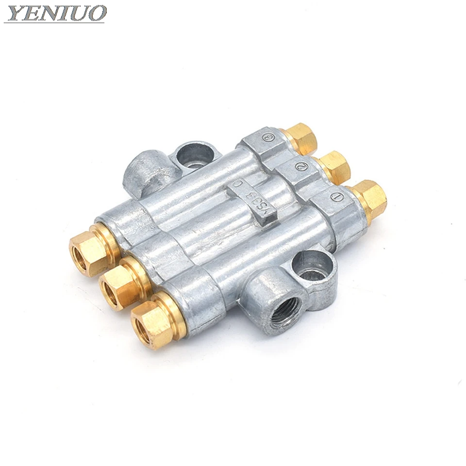 Detective volumetric Grease Oil distributor /separator valve