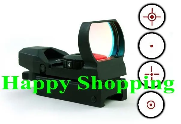 

Holographic Electro 4 Red Reticle Reflex Red Dot Scope Sight Black for hunting