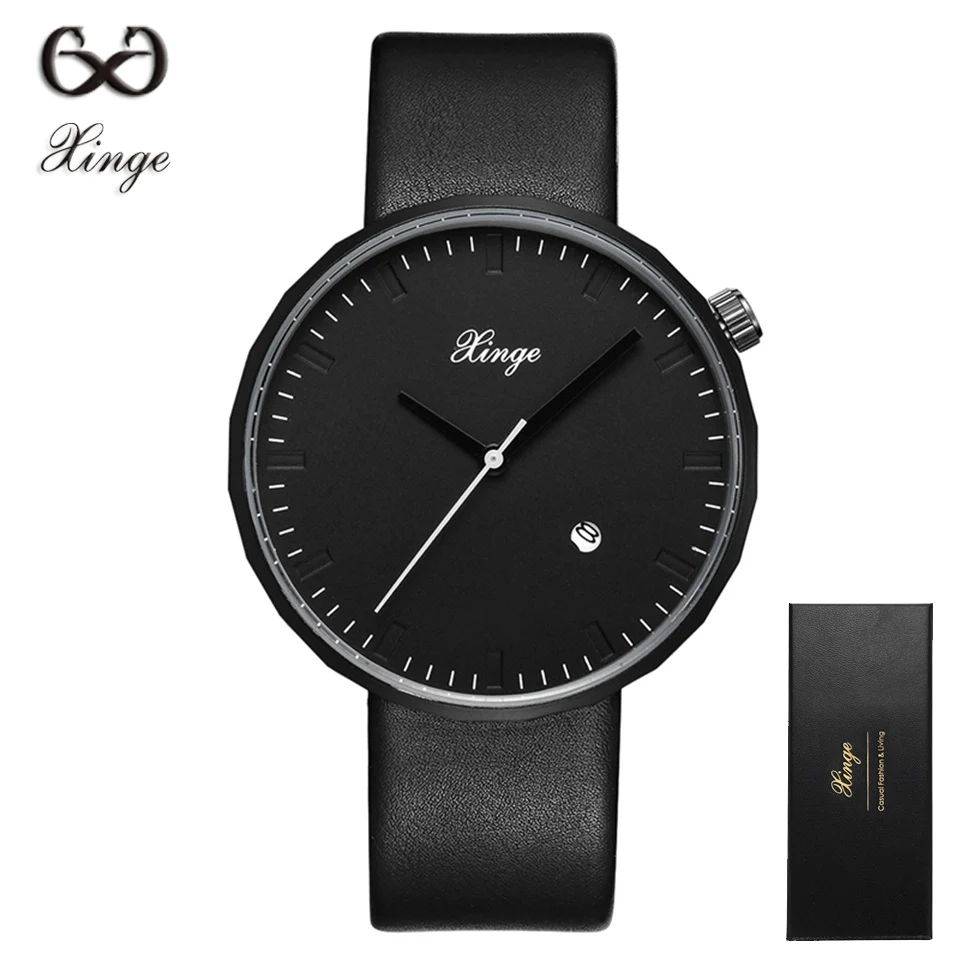 

Xinge Brand Luxury Men Sport Wrist Watches Fashion Waterproof Black Quartz Wristwatch Clock Casual Mens Sport Military Watches